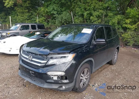 2017 Honda Pilot Ex-L из США, поврежденный, VIN 5FNYF6H70HB019974
